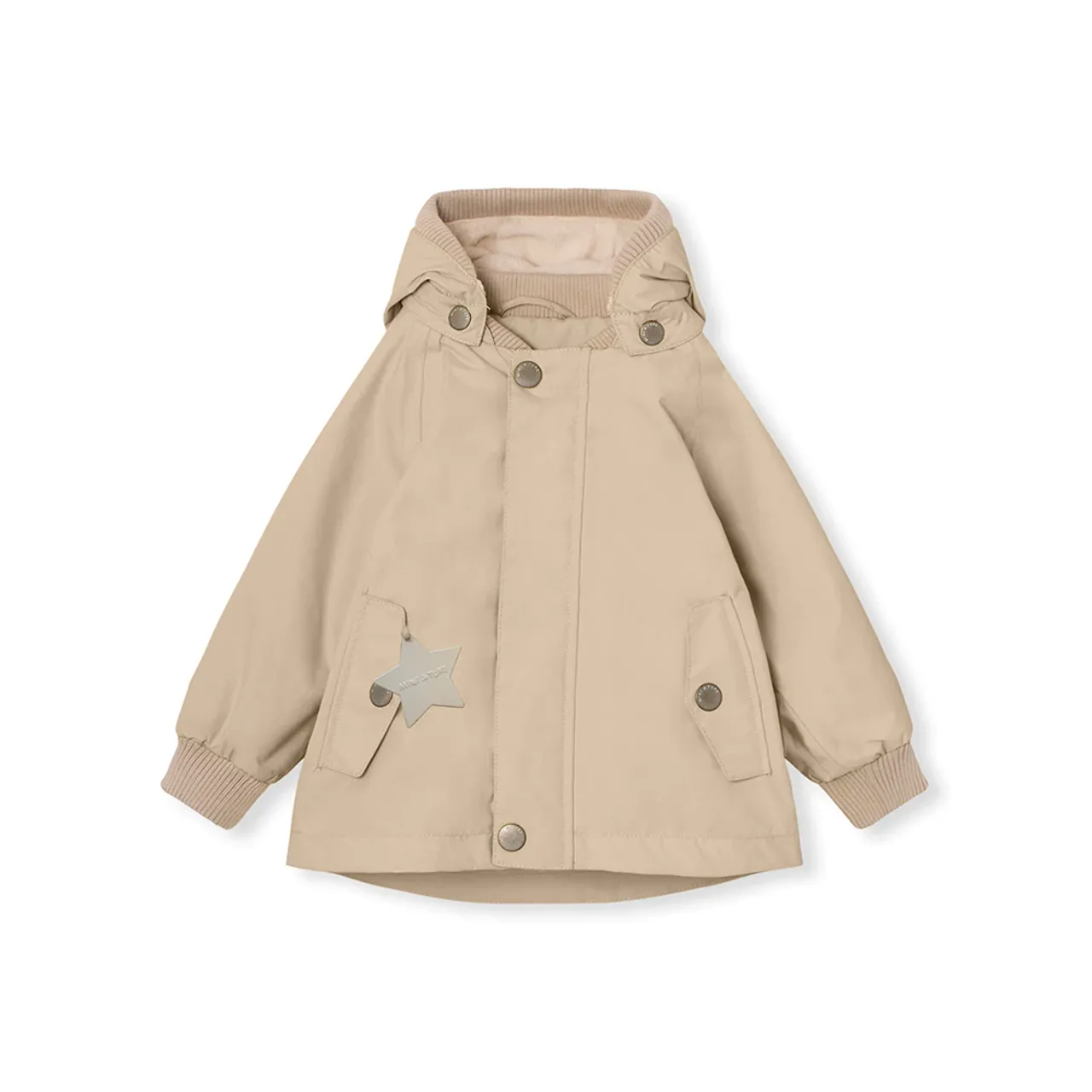 Mini A Ture Matwally Fleece Lined Spring Jacket. Grs 24SS Sesame