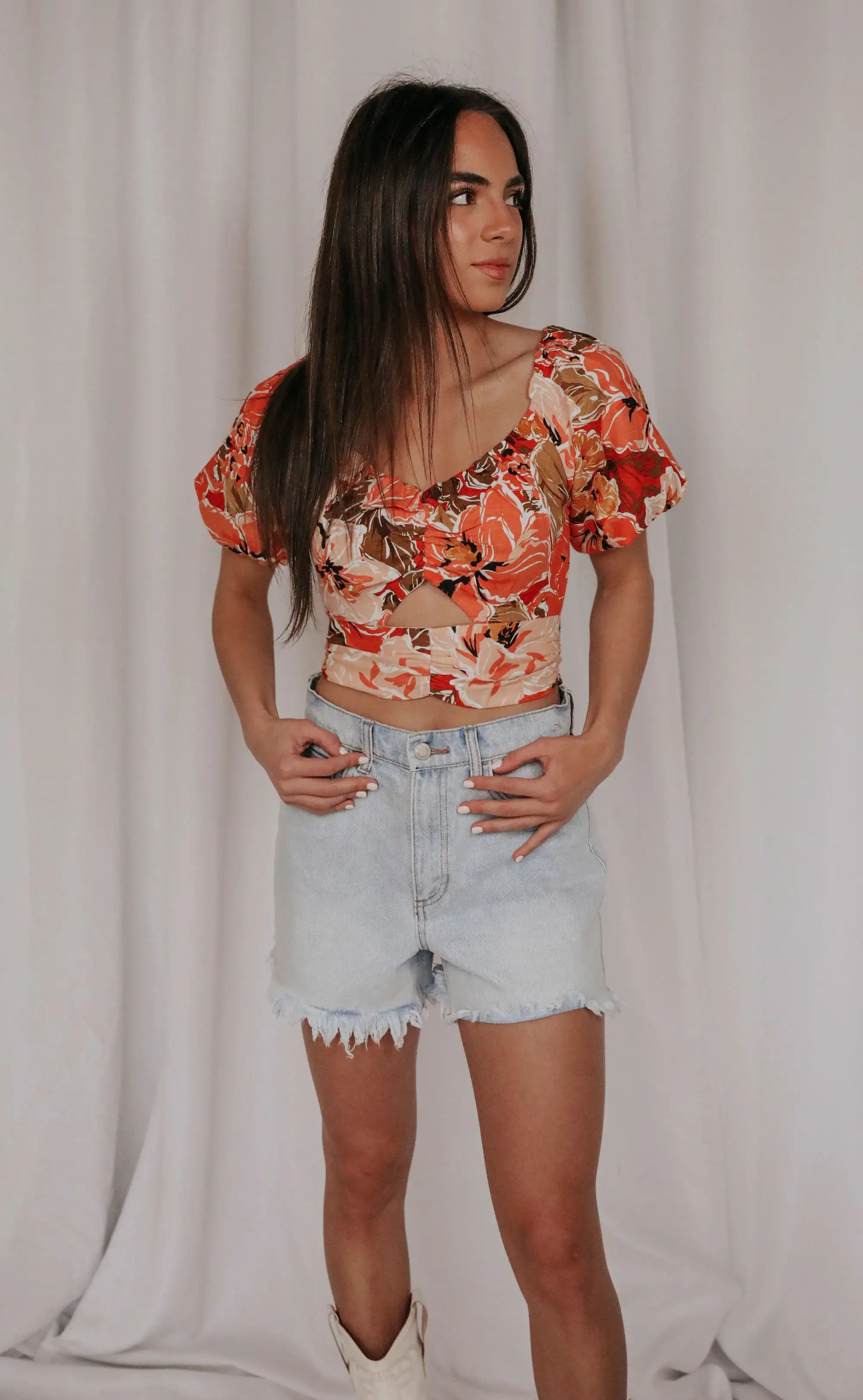 minkpink: tahlia tie back top