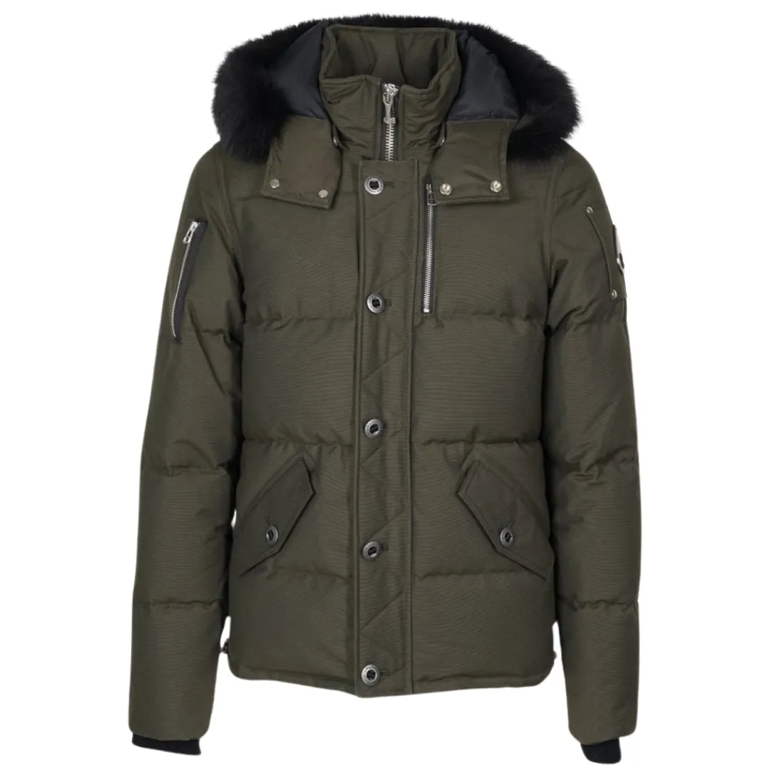 Moose Knuckles Original Q3 Army Green Down Jacket