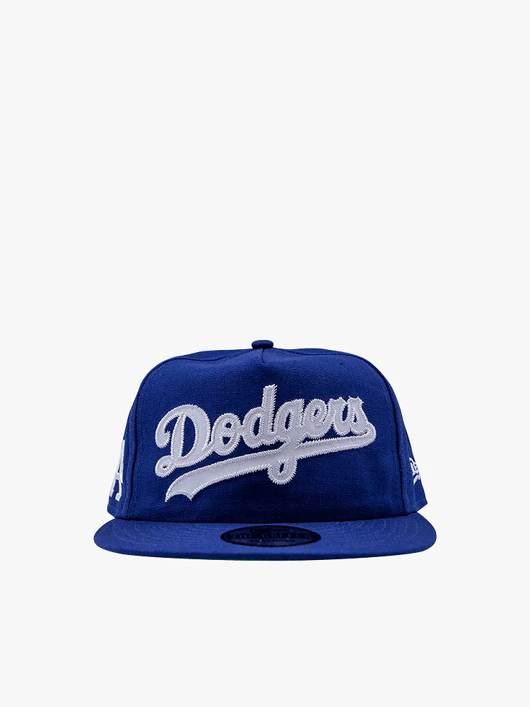 New Era The Golfer Los Angeles Dodgers Script Patch - Navy / White