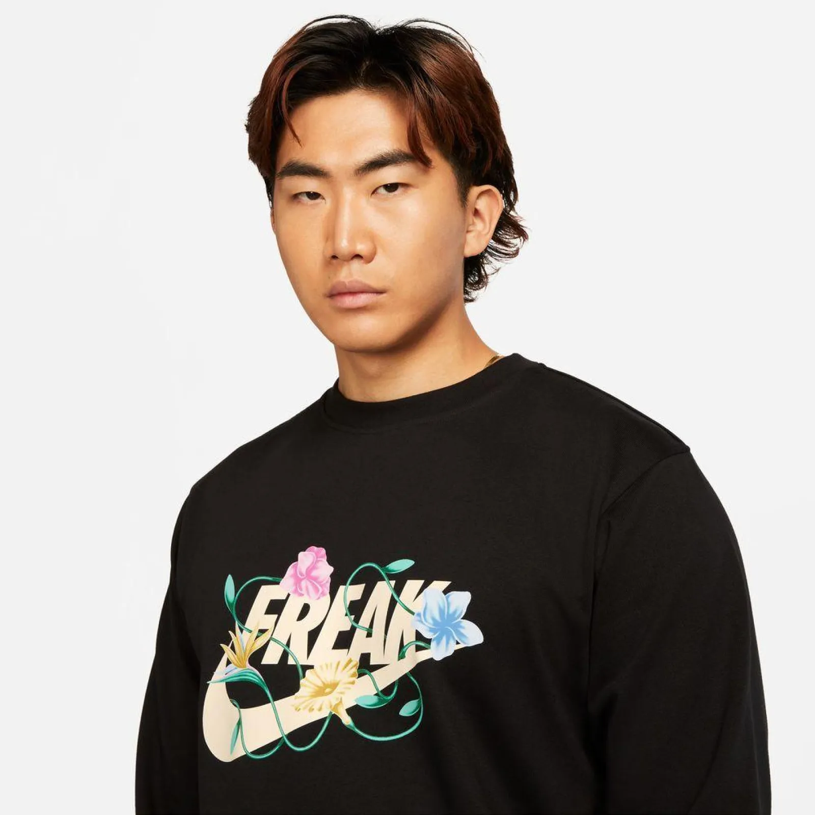 Nike Giannis Standard Issue Graphic Crew Hoodie ''Black''