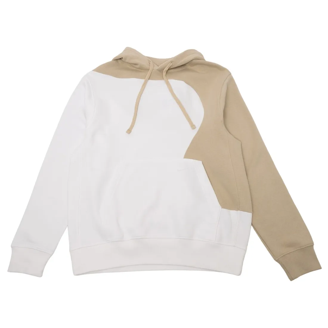 Nike Men Sportswear Color Clash Hoody (white / rattan)