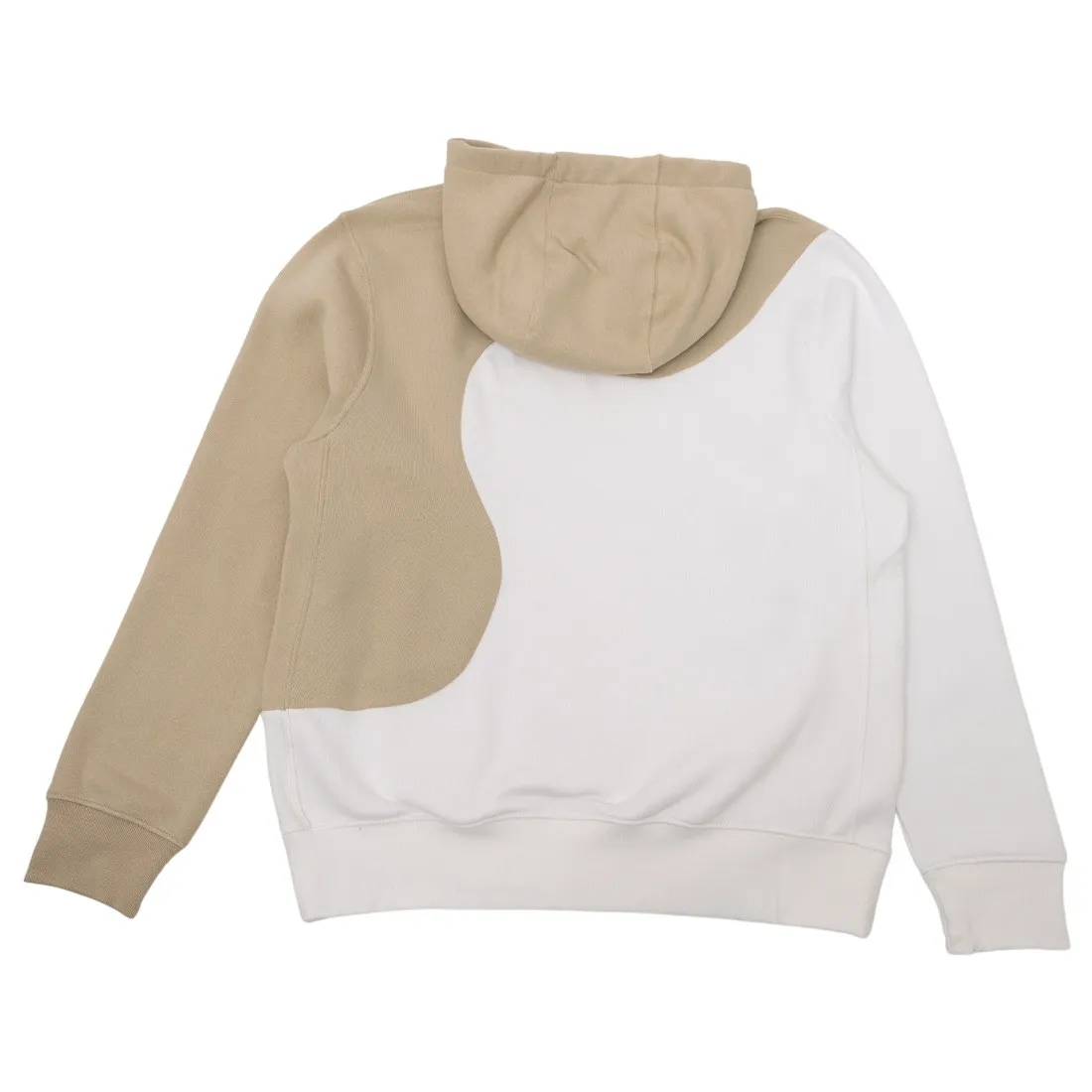 Nike Men Sportswear Color Clash Hoody (white / rattan)