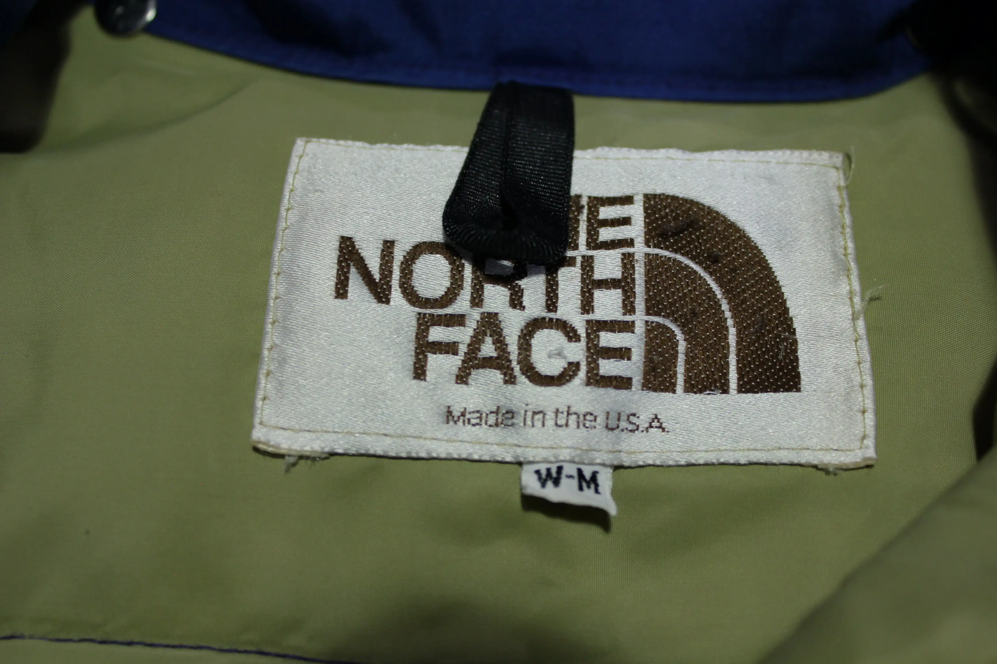 North Face Vintage 70's 80's Brown Label Goose Down Draw String Puffer Ski Jacket