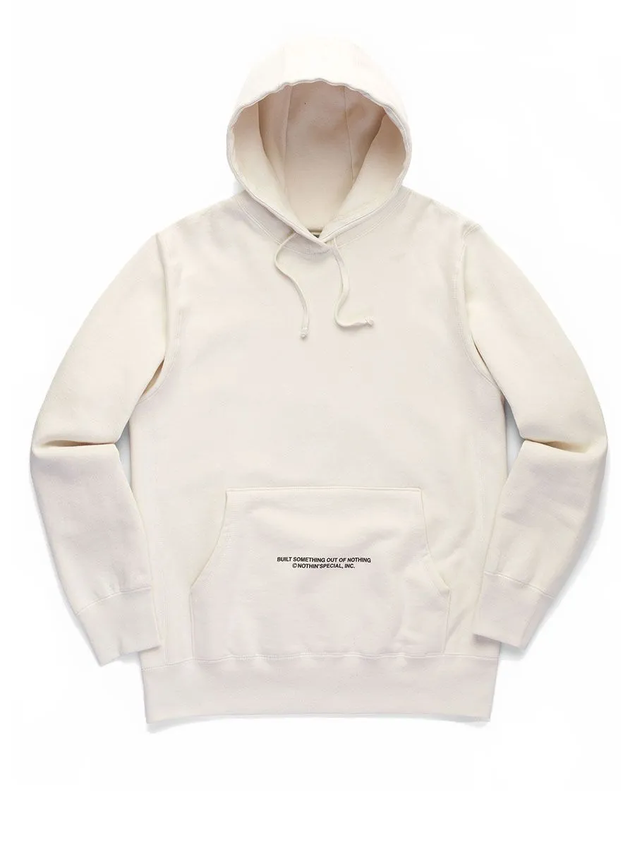 Nothin'Special SS '21 Logo Pullover Hoody - Natural