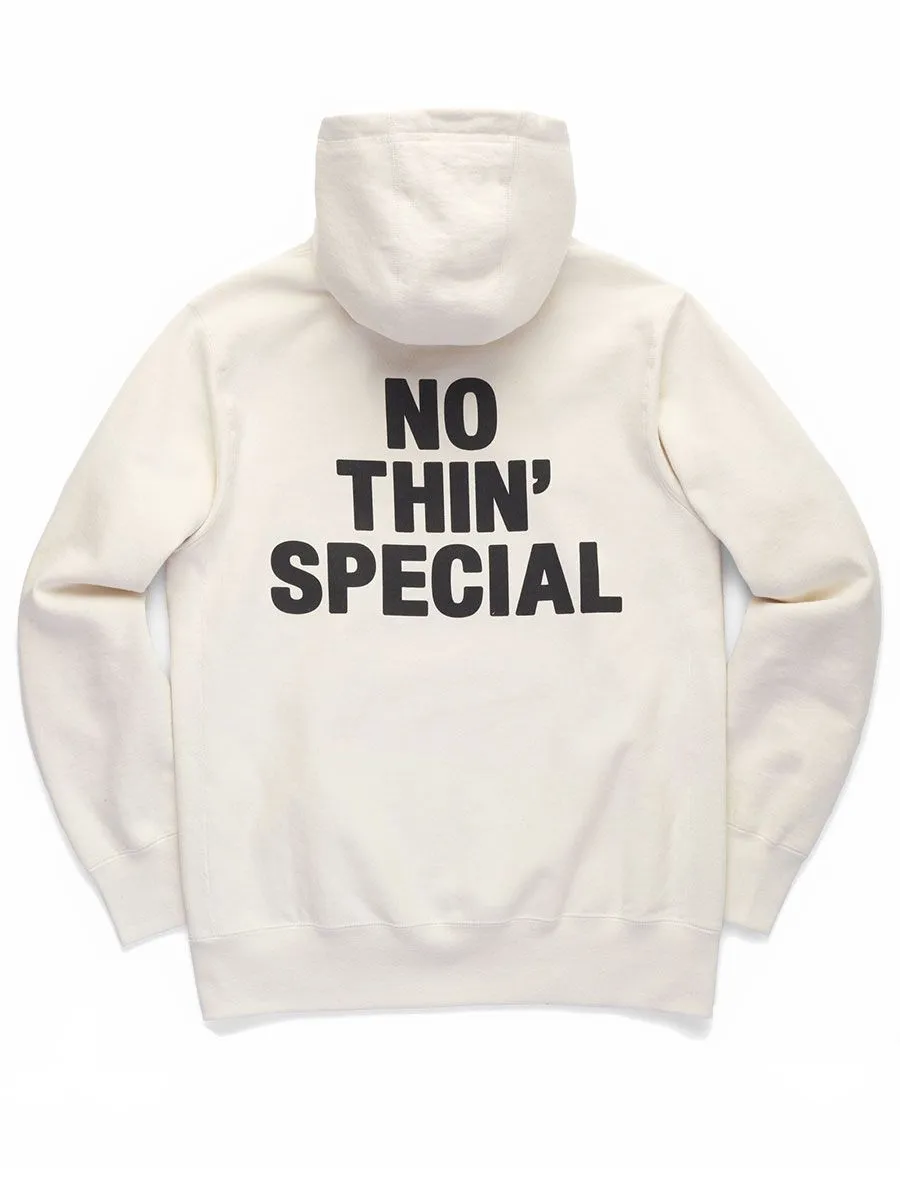 Nothin'Special SS '21 Logo Pullover Hoody - Natural