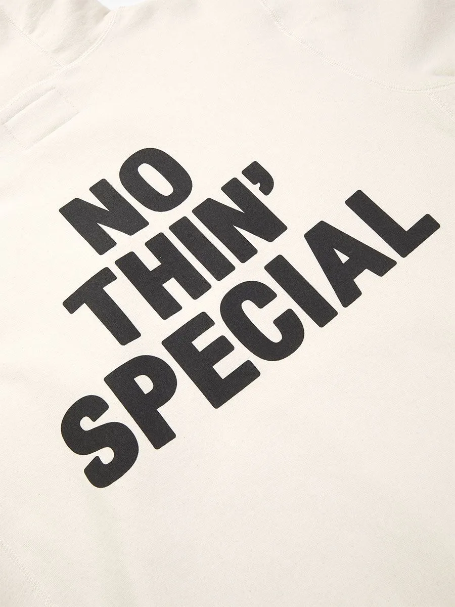 Nothin'Special SS '21 Logo Pullover Hoody - Natural