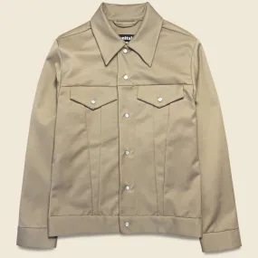 Nova Stretch Trucker Jacket - Khaki