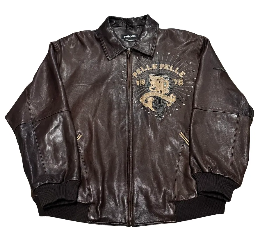 Pelle Pelle 'Marc Buchanan World Tour' Vintage Leather Jacket