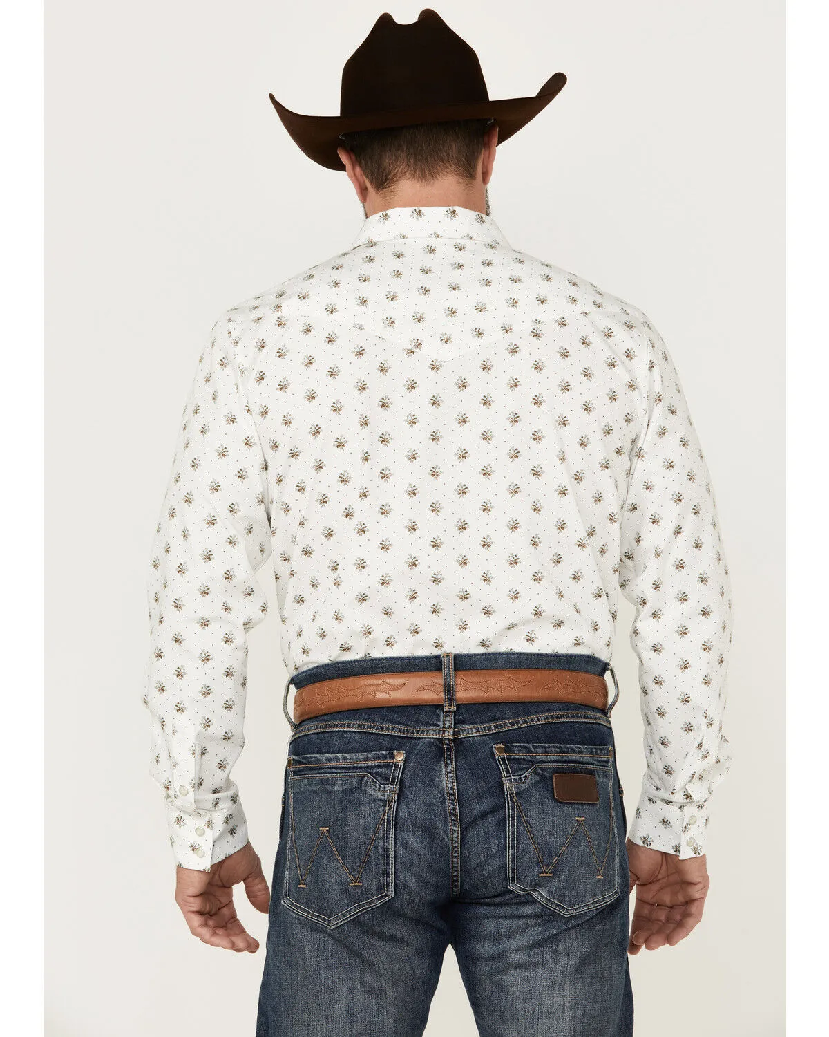 Product Name:  Gibson Trading Co Men's Conrad Floral Print Long Sleeve Pearl Snap Western Shirt