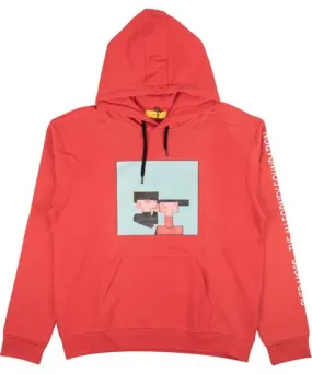 PYER MOSS Red Multi Graphic Pullover Hoodie