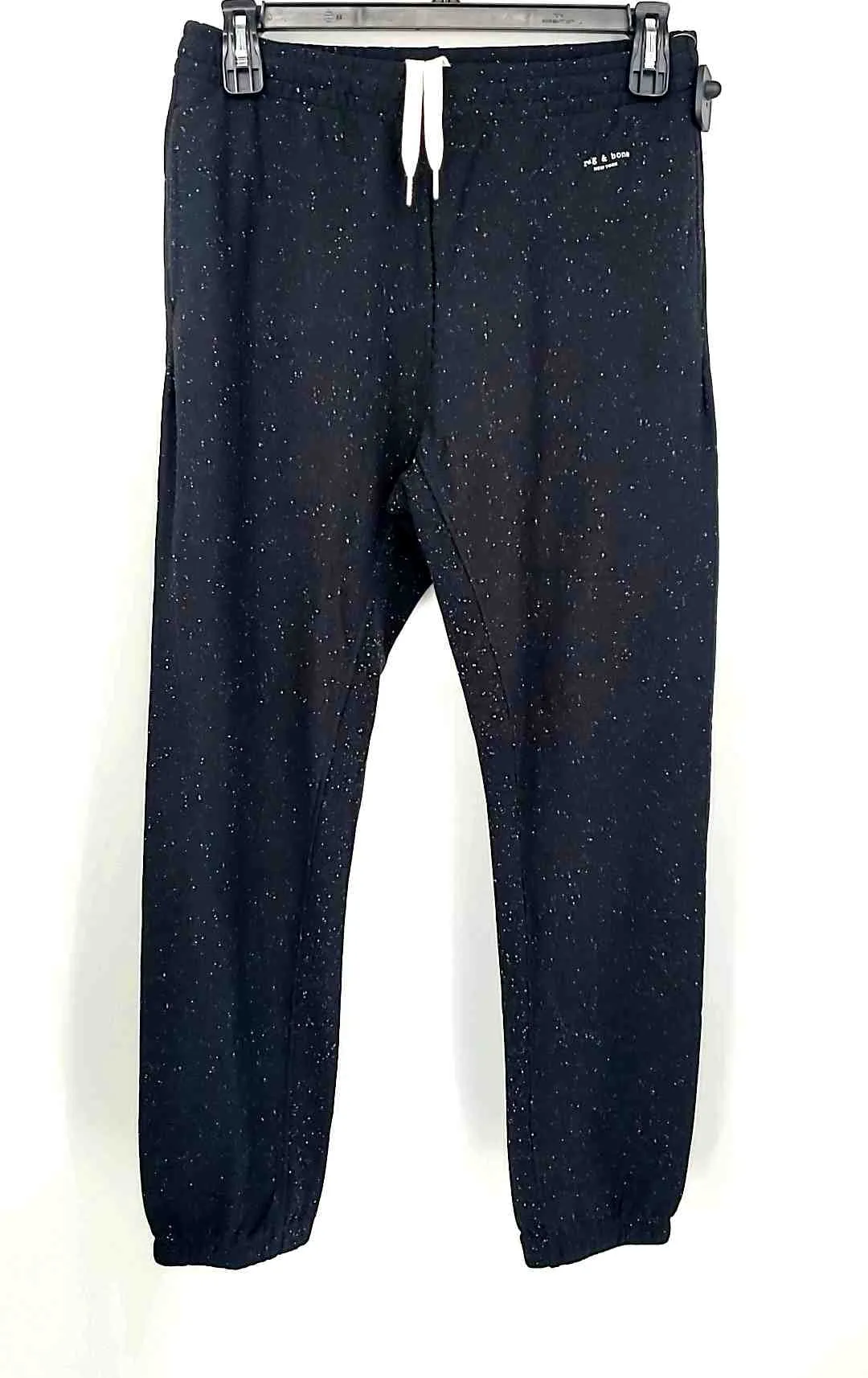 RAG & BONE Black Multi-Color Speckled Sweats Size MEDIUM (M) Pants