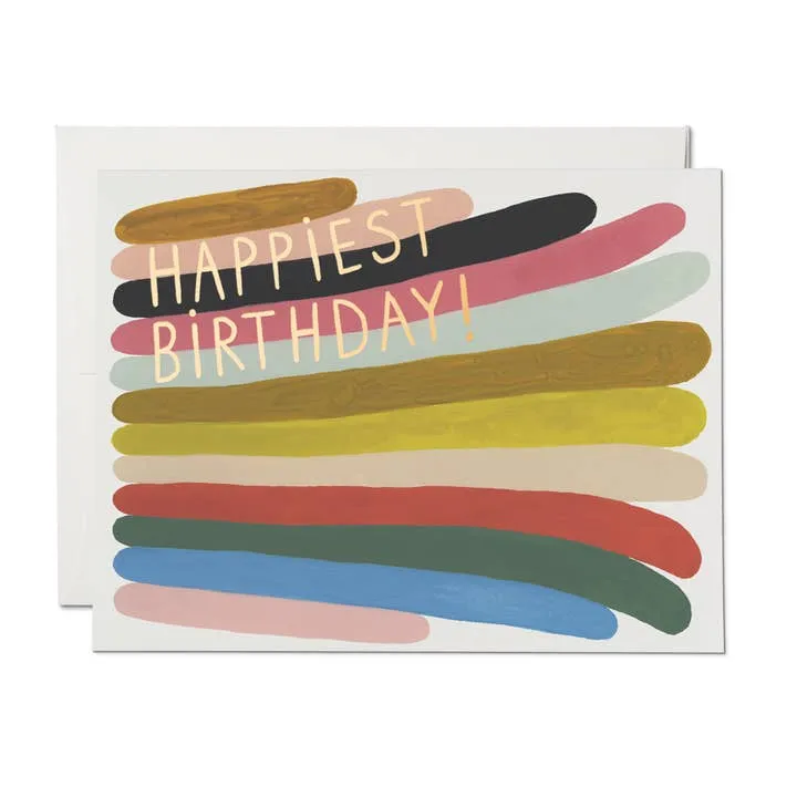 Rainbow Happy Birthday Card