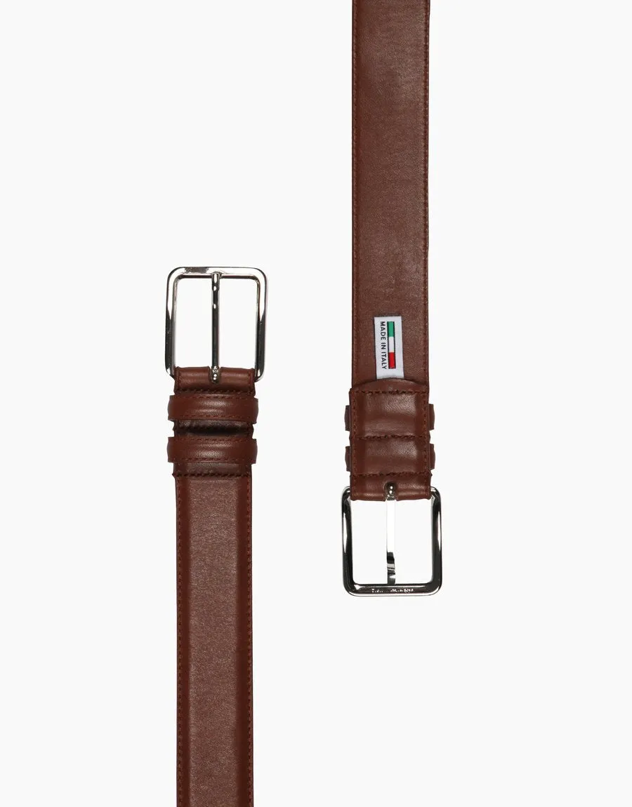 Rembrandt Calabria Leather Belt - Brown