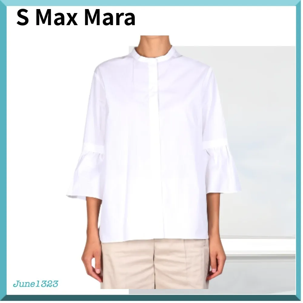 S Max Mara  |Plain Shirts & Blouses