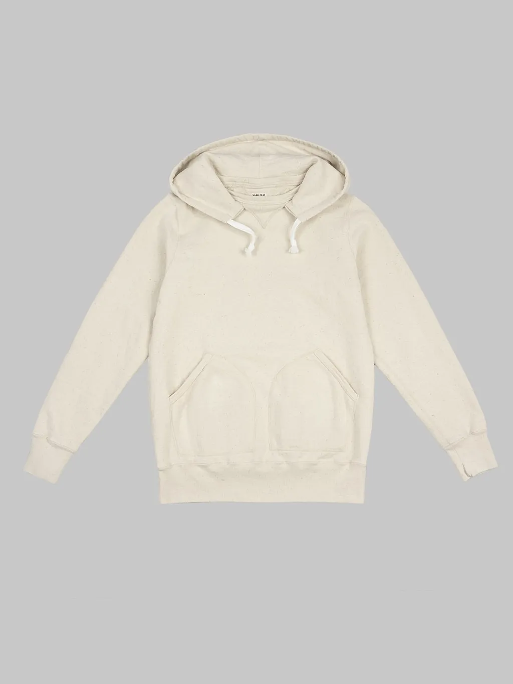 Samurai Jeans SWS-SC02 Japanese Cotton Hoody Natural