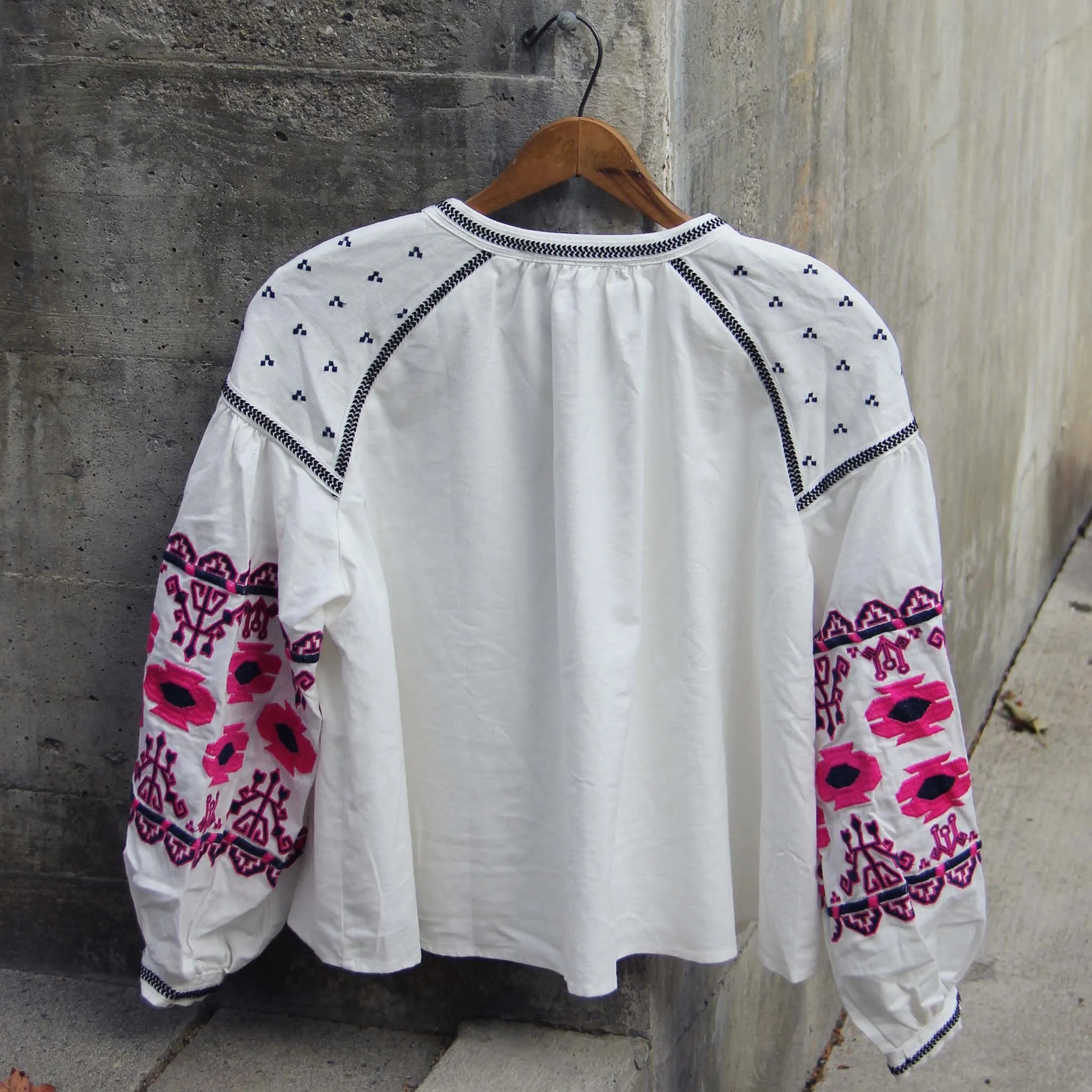 Saskatoon Boho Jacket in White