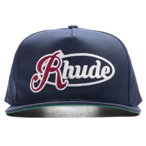 Script Hat - Navy