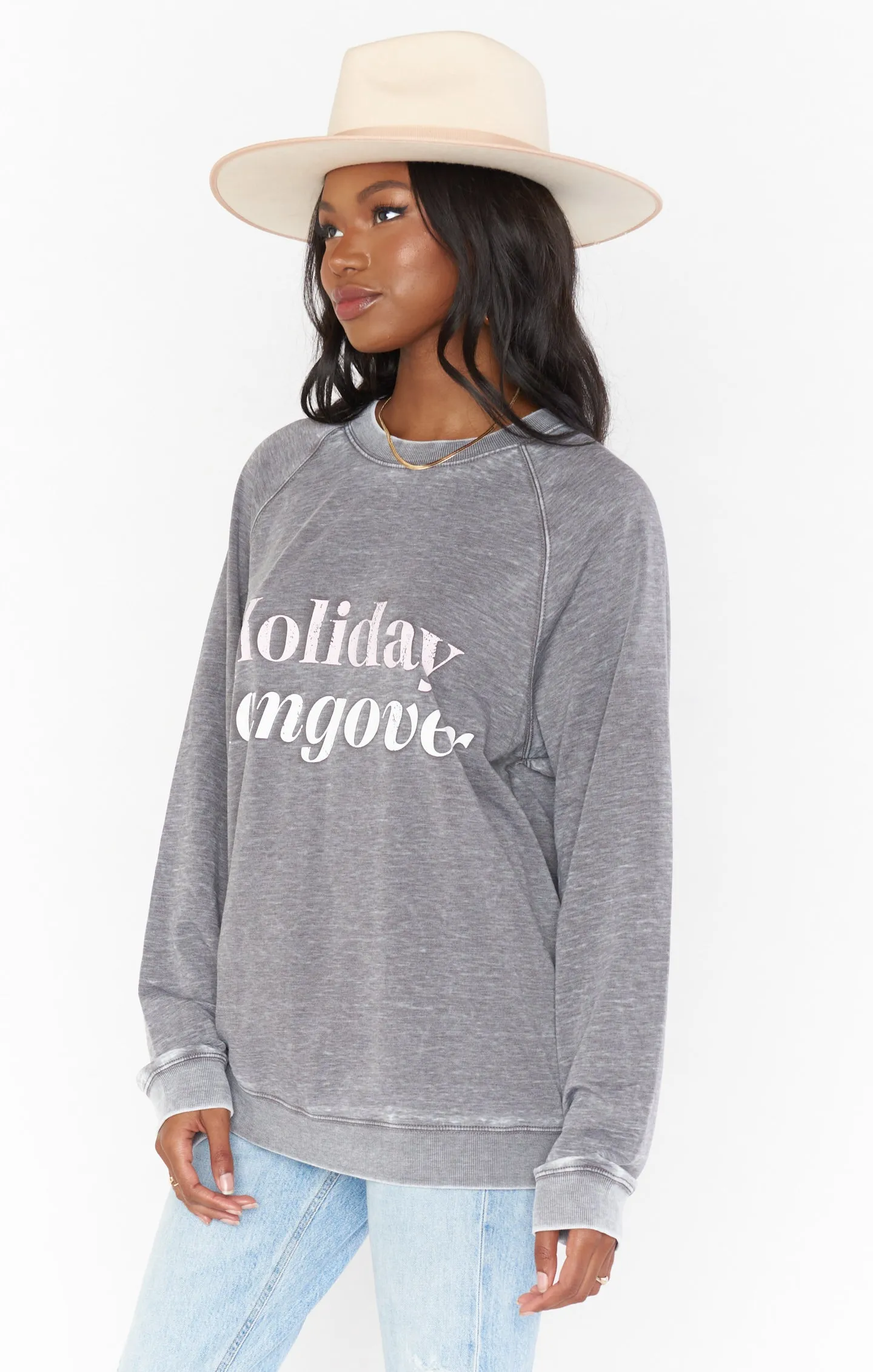 Simon Pullover ~ Holiday Hangover Graphic