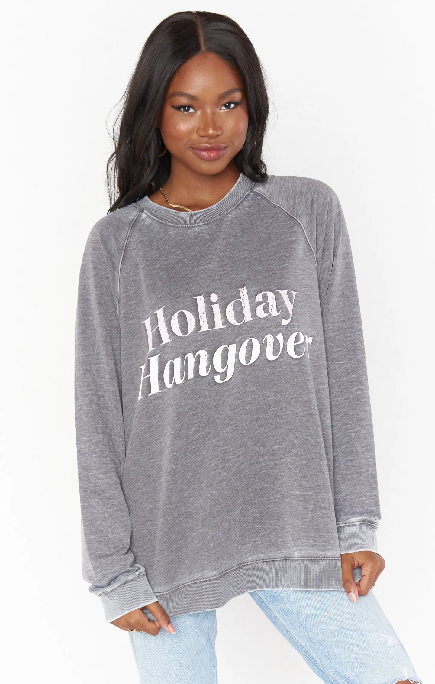 Simon Pullover ~ Holiday Hangover Graphic