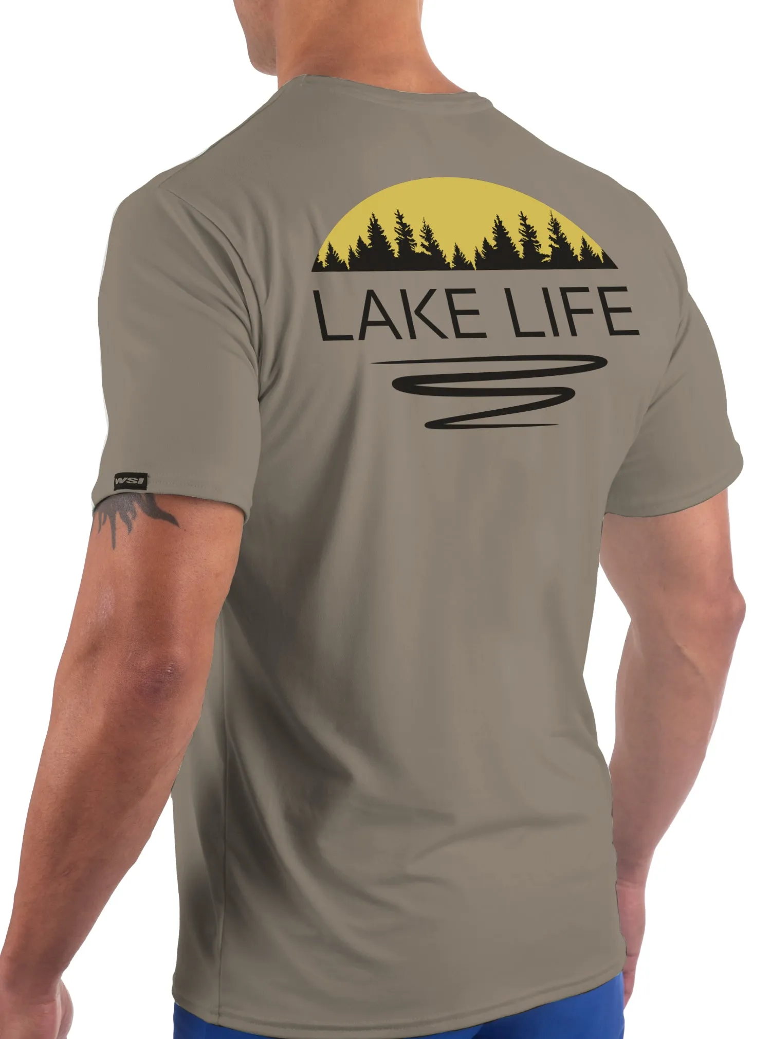 SoftTECH Short Sleeve Tee Lake Life Back