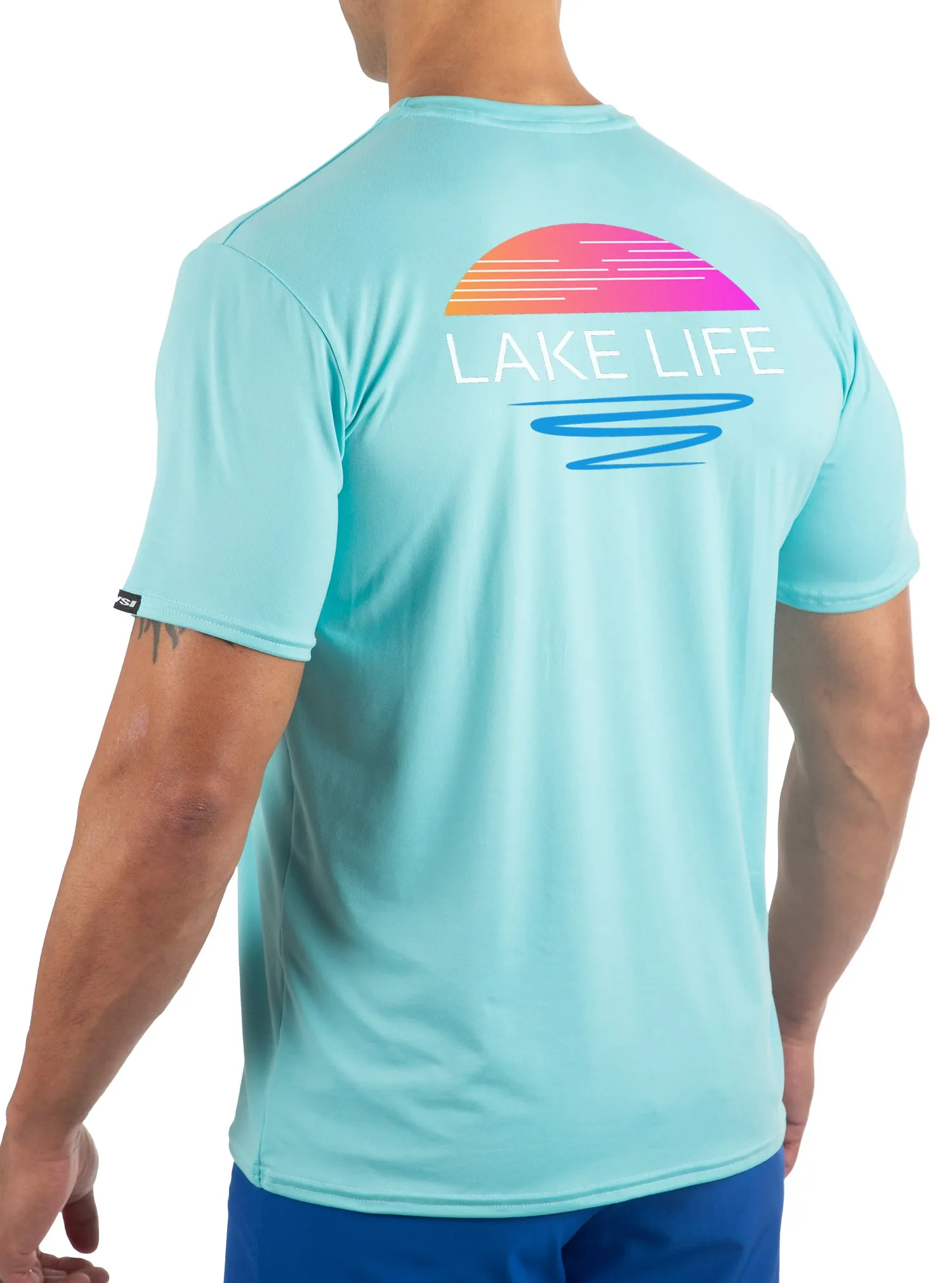 SoftTECH Short Sleeve Tee Lake Life Back