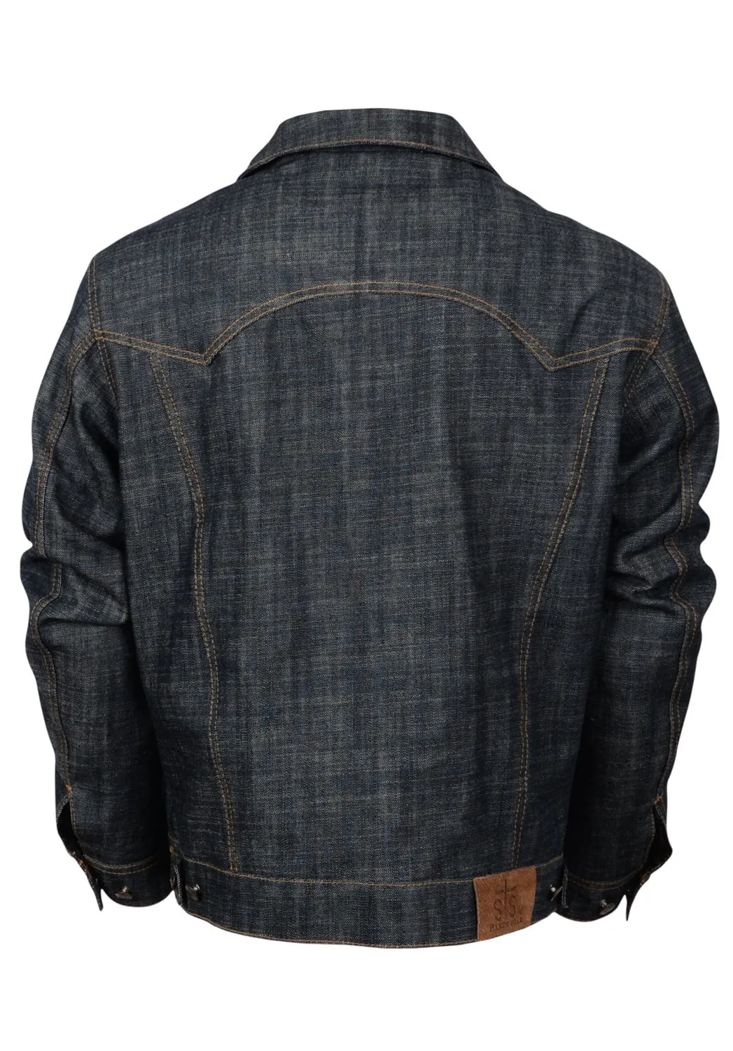 STS Ranchwear Mens Quinten Vintage Denim 100% Cotton Cotton Jacket