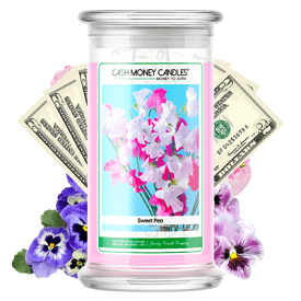 Sweet Pea Cash Money Candles Made in USASale: