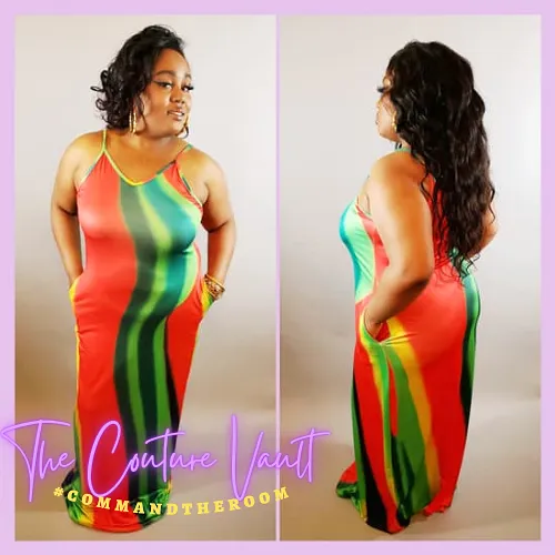 The Ms. Jamaican Maxi Dress