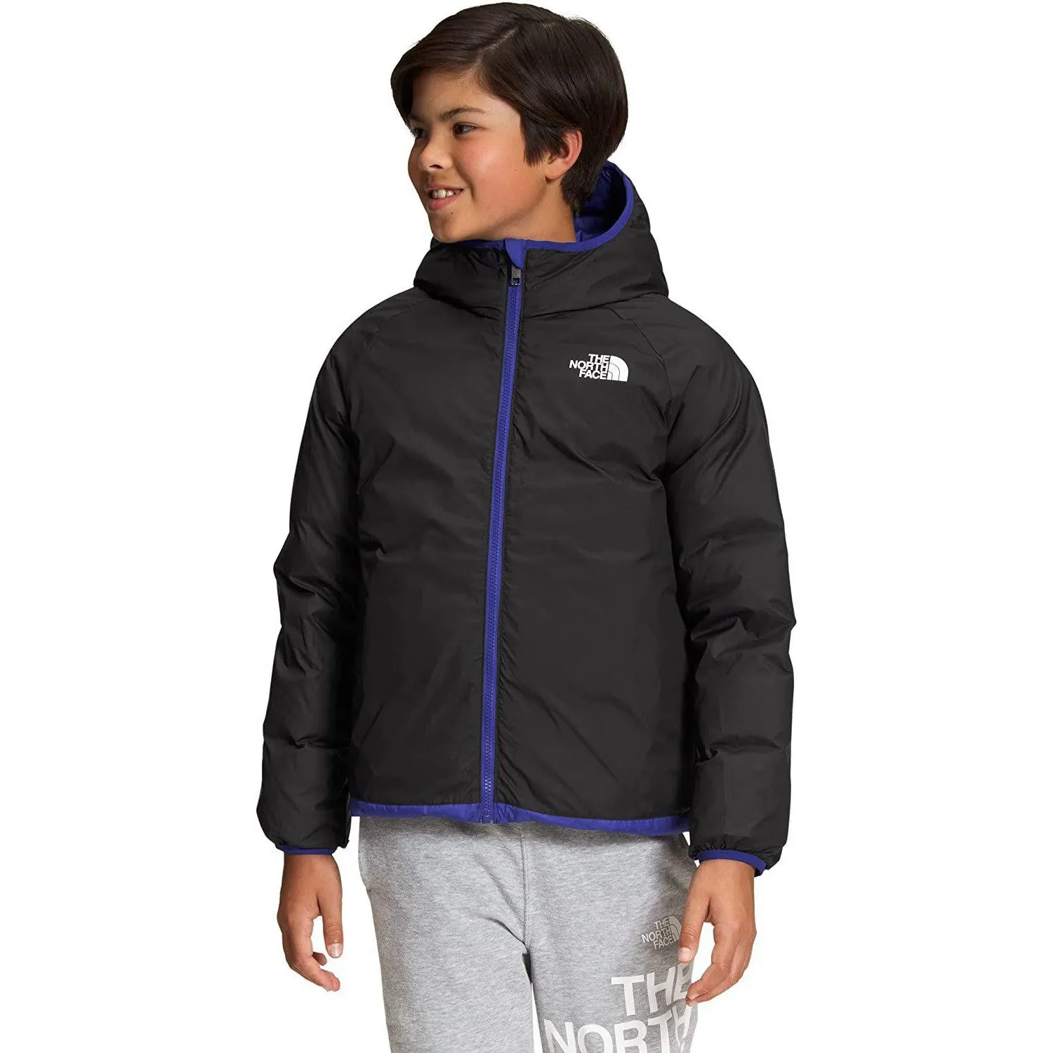 The North Face Boys' Reversible North Down Hooded Jacket