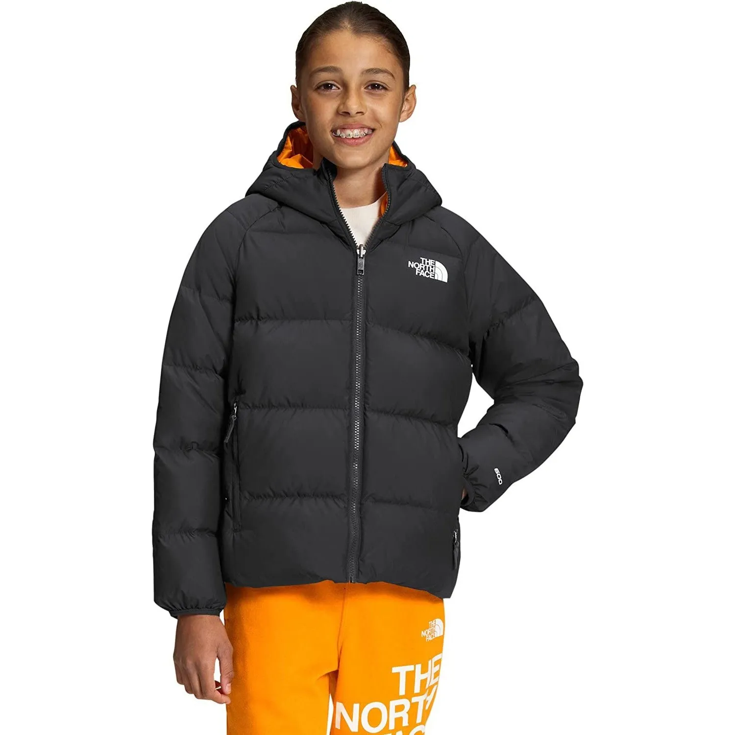 The North Face Boys' Reversible North Down Hooded Jacket