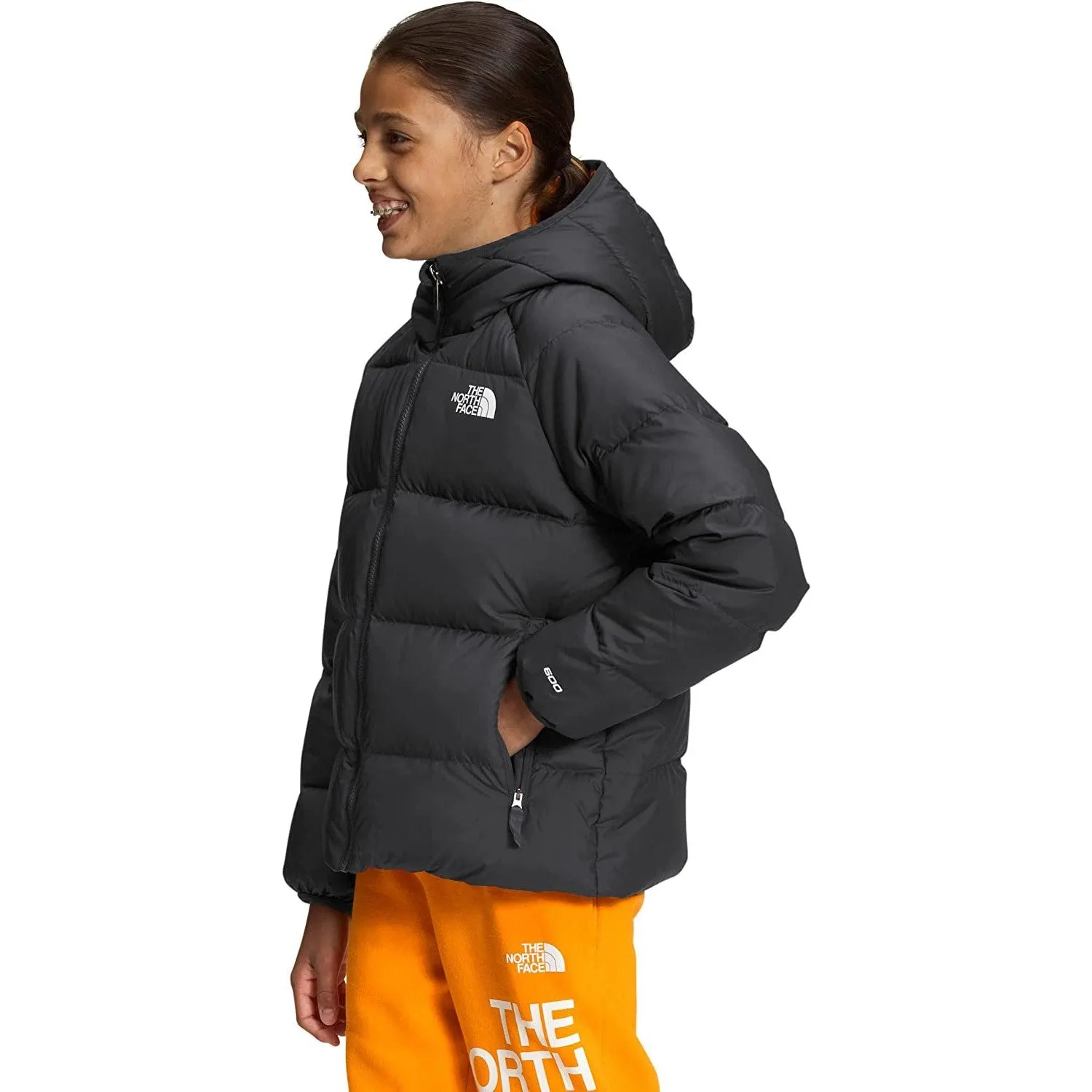 The North Face Boys' Reversible North Down Hooded Jacket