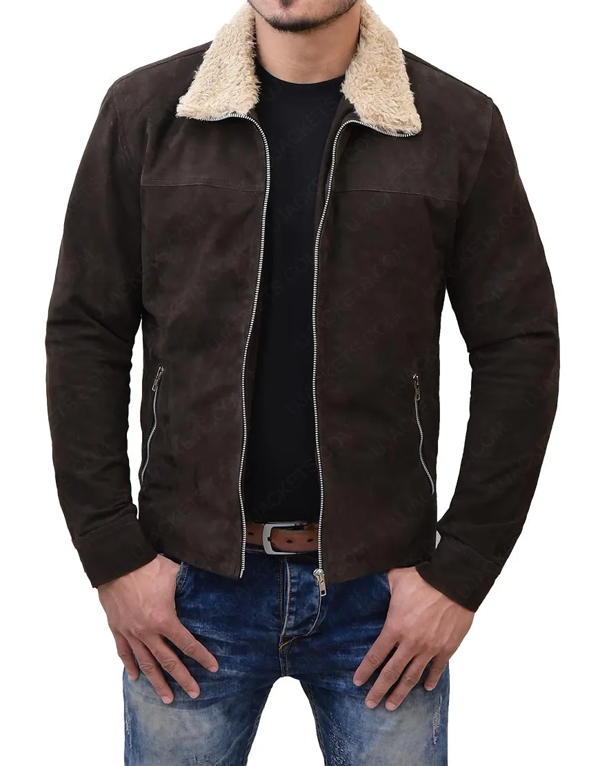 The Walking Dead Rick Grimes Suede Leather Jacket | ujackets.com