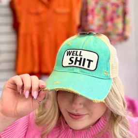 Well Sh*t Turquoise Hat