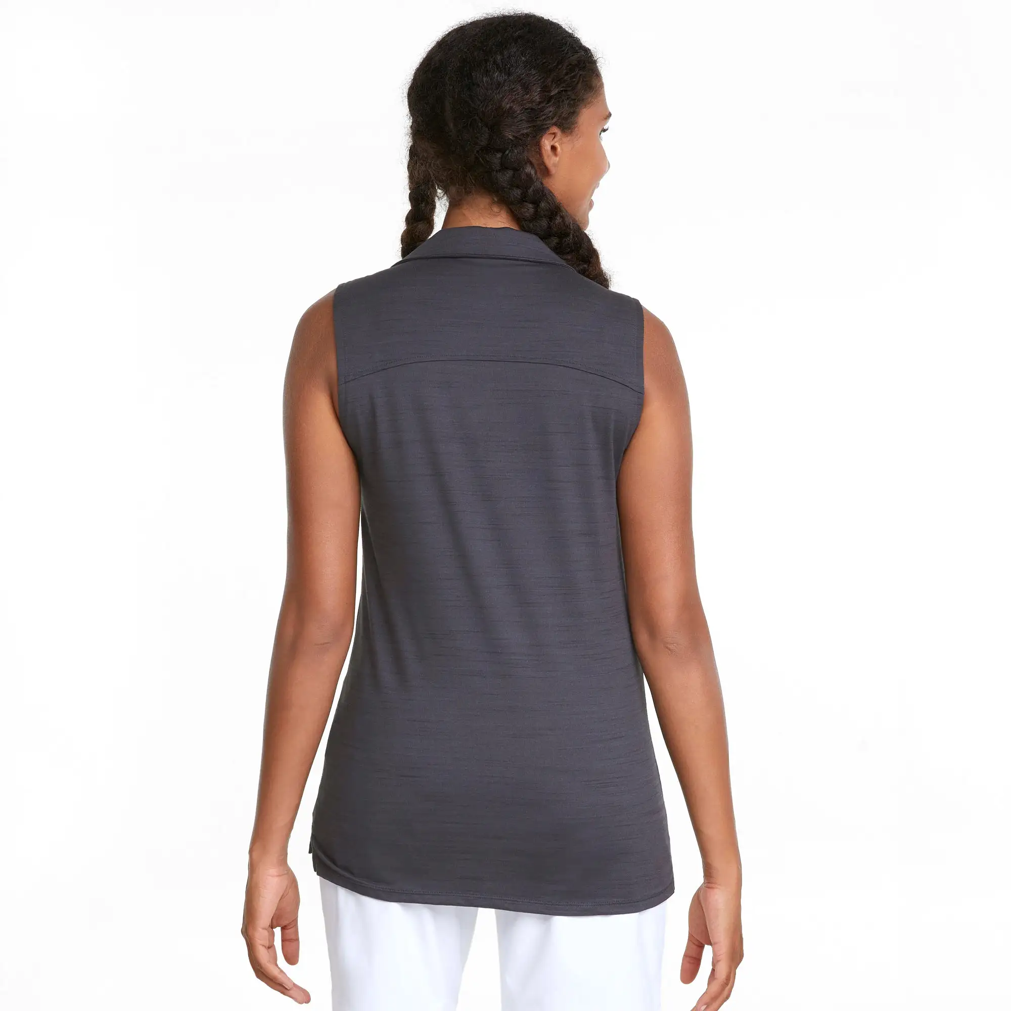 Women's CLOUDSPUN Coast Sleeveless Golf Polo | Navy Blazer