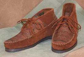 Women's Suede Lace-up Chukka 1837 Made in USA by Footskins