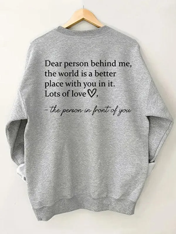 You Are Enough Women Sweatshirt