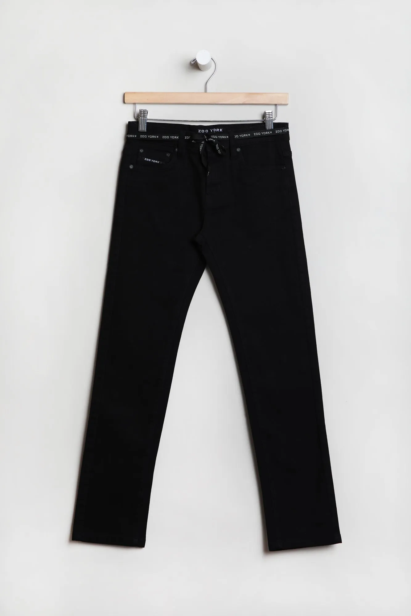 Zoo York Youth Black Bull Denim Skinny Jeans