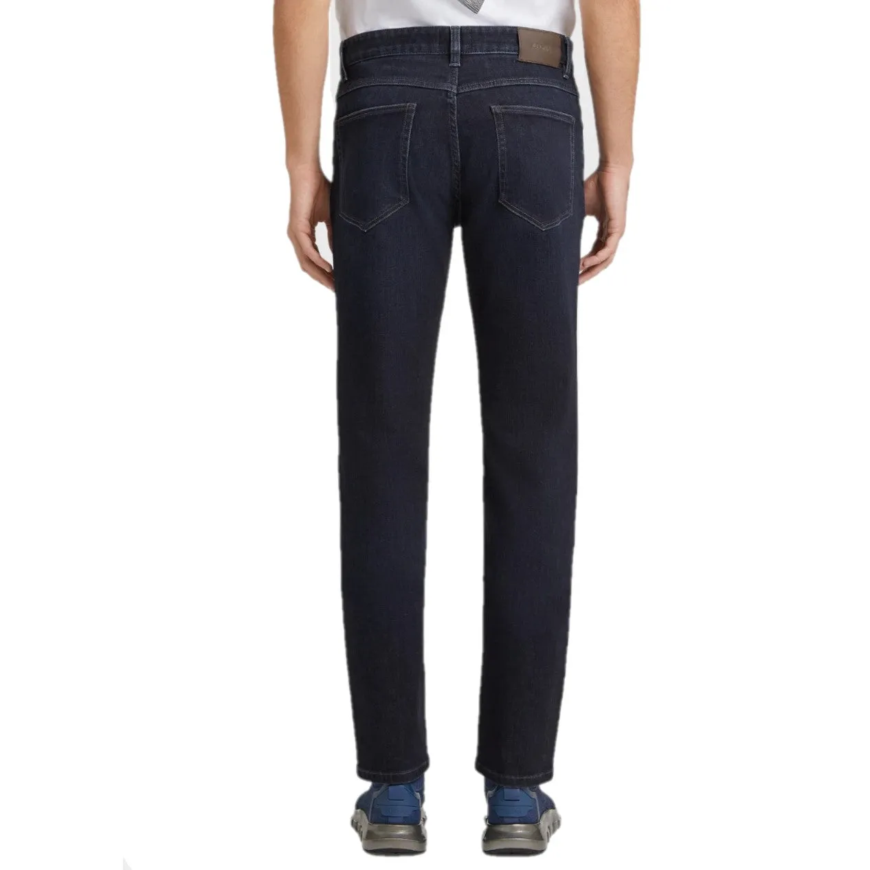 ZZegna Stretch Cotton Luxe Twill 5-Pocket Denim